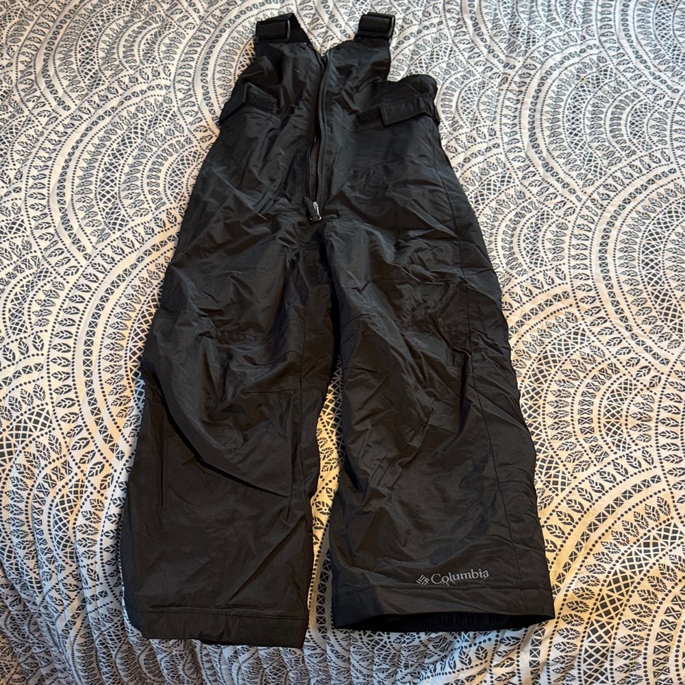 Columbia Black Insulated Snow Bib